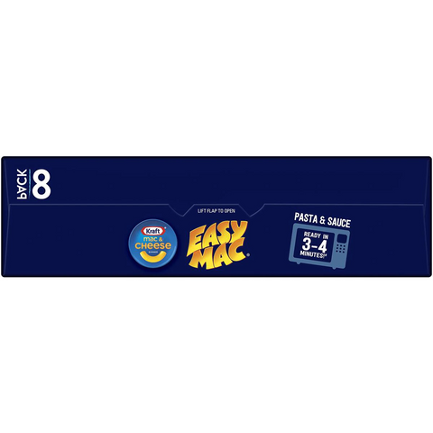 Kraft Easy Mac & Cheese Macaroni Pasta Classic Cheese Noodles 560g