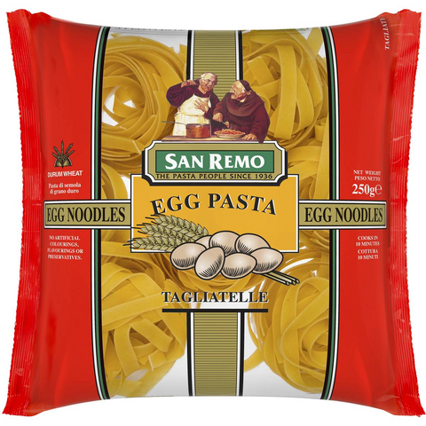 San Remo Tagliatelle Egg Noodle Pasta 250g