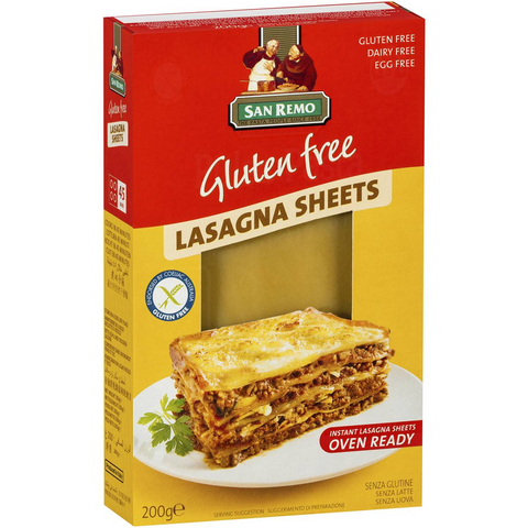 San Remo Lasagne Gluten Free 200g