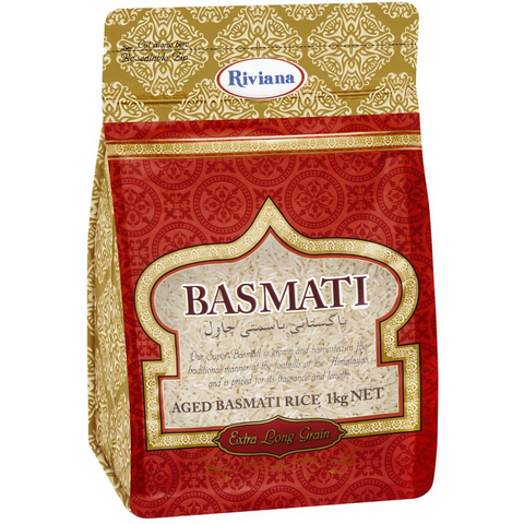 Riviana Basmati Rice Extra Long Grain 1kg