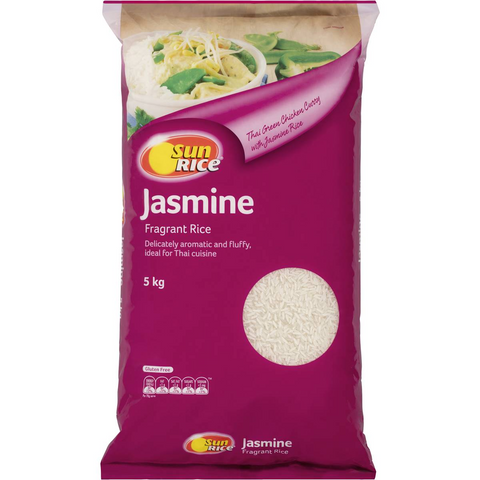 Sunrice Jasmine Fragrant Rice 5kg