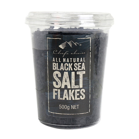 All Natural Black Sea Salt Flakes 500g