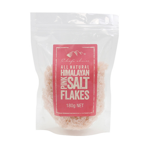 All Natural Himalayan Pink Salt Flakes 180g