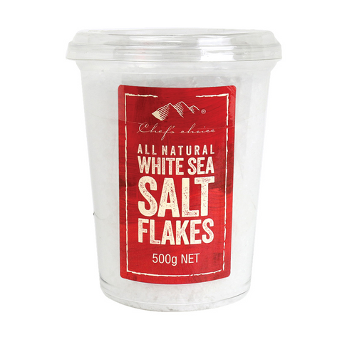 All Natural White Sea Salt Flakes 500g