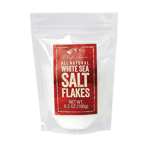 All Natural White Sea Salt Flakes 180g