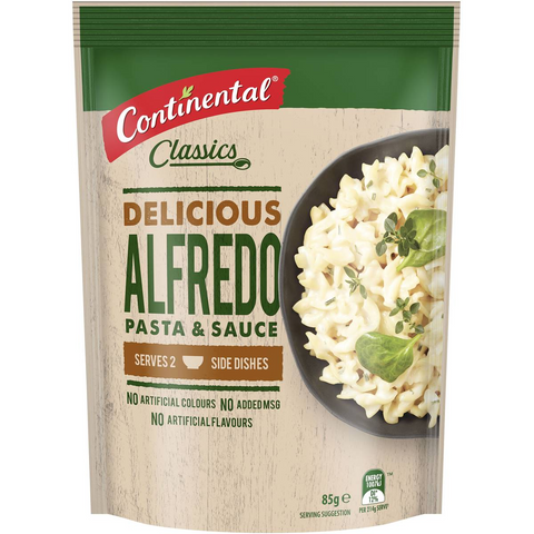 Continental Classics Pasta & Sauce Alfredo Serves 2 85g