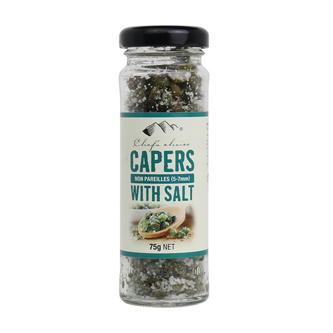 Capers Non Pareilles with Salt 75g