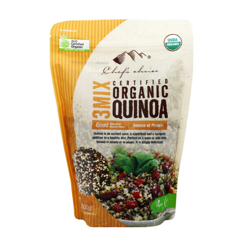 Certified Organic 3 Mix Quinoa 500g