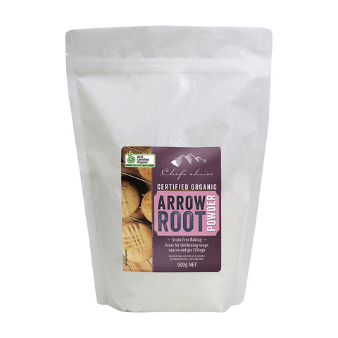 Certified Organic Arrowroot Powder 500g