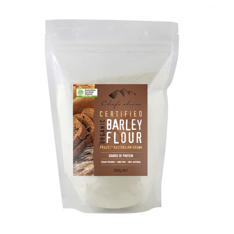 Certified Organic Barley Flour 500g