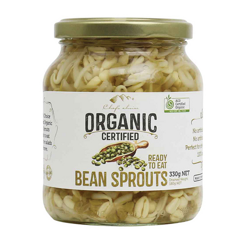 Certified Organic Bean Sprouts 330g