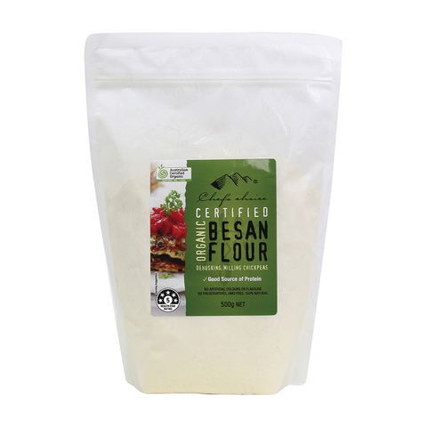 Certified Organic Besan Flour 500g