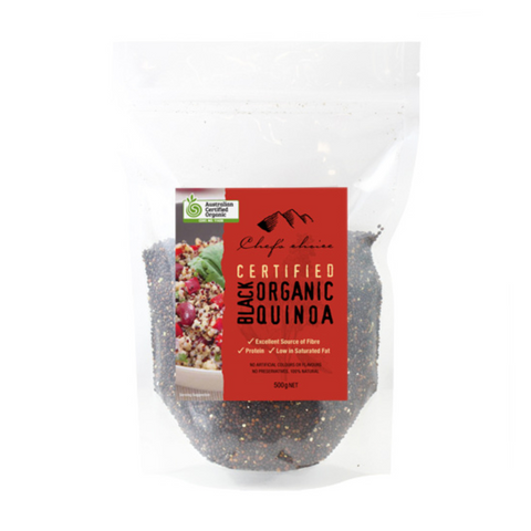 Certified Organic Black Quinoa 500g