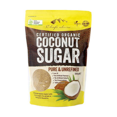 Certified Organic Coconut Sugar 500g