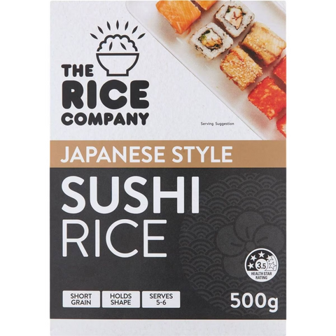 The Rice Company Japanese Sushi Rice 500g