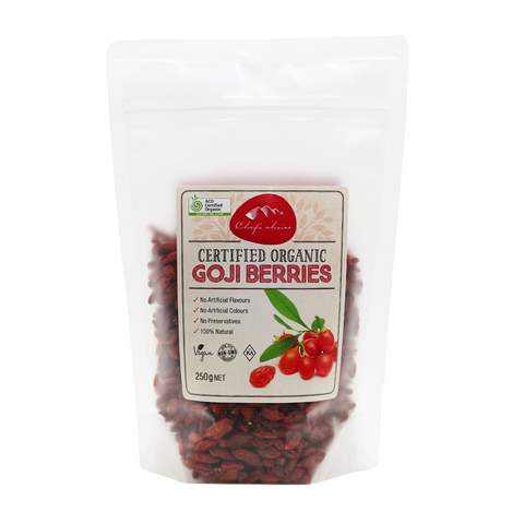 Certified Organic Goji Berries 250g