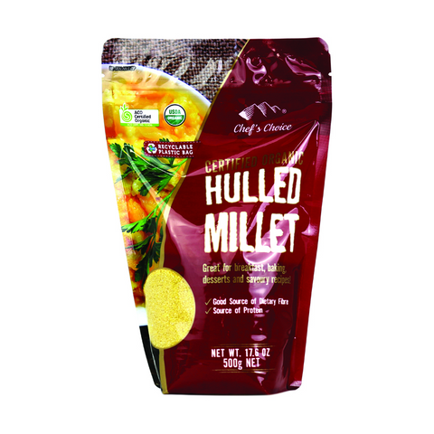 Certified Organic Hulled Millet 500g