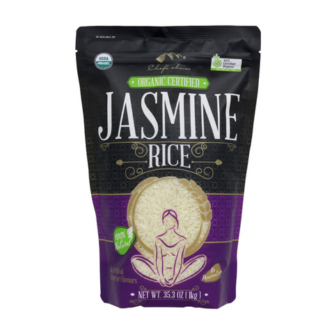 Certified Organic Jasmine Rice 1kg