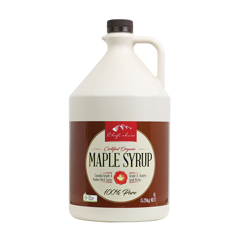 Certified Organic Maple Syrup 4L