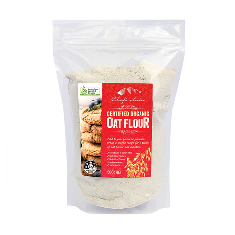 Certified Organic Oat Flour 500g