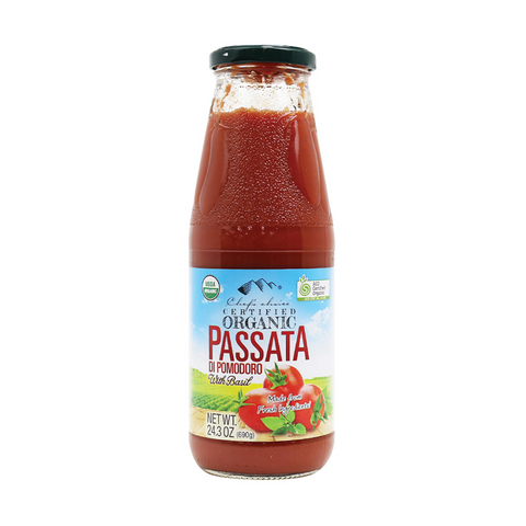 Certified Organic Passata Di Pomodoro with Basil 690g