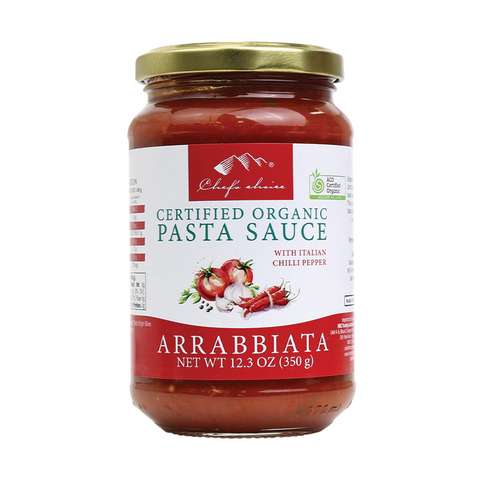 Certified Organic Pasta Sauce Arrabbiata with Italian Pepper 350g