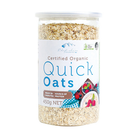 Certified Organic Quick Oats 450g