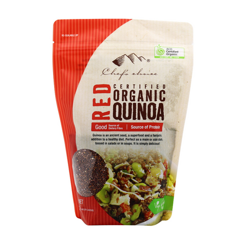 Certified Organic Red Quinoa 500g