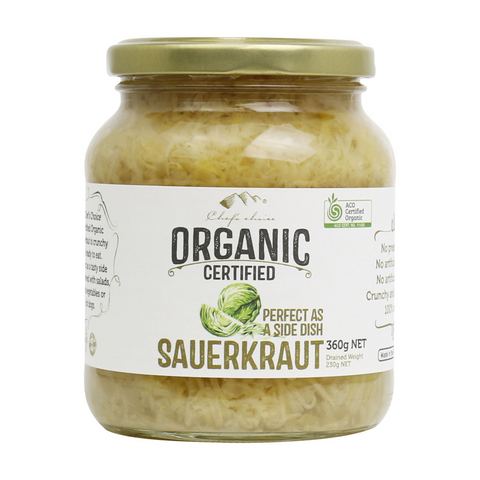 Certified Organic Sauerkraut 360g