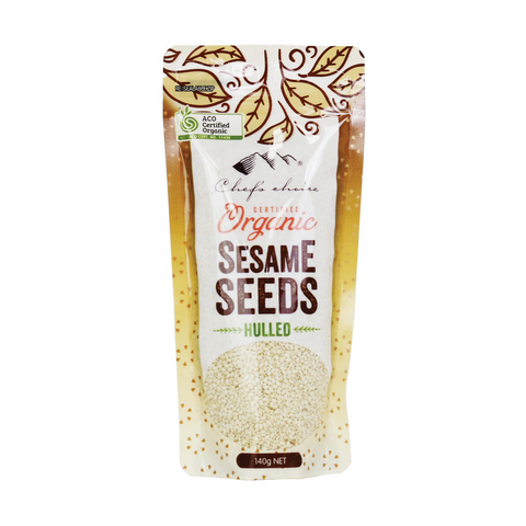 Certified Organic Sesame Seeds – Hulled 140g