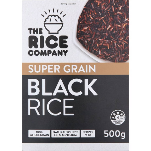 The Rice Company Super Grain Black Rice 500g