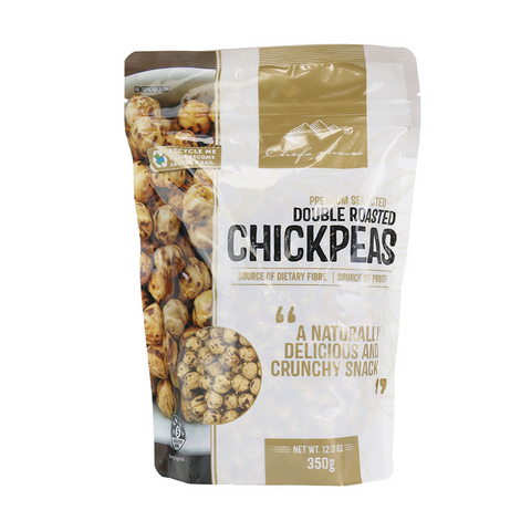 Double Roasted Unsalted Chickpeas 350g