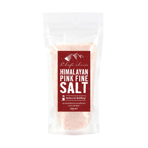 Himalayan Pink Fine Salt – Plastic Bag 300g