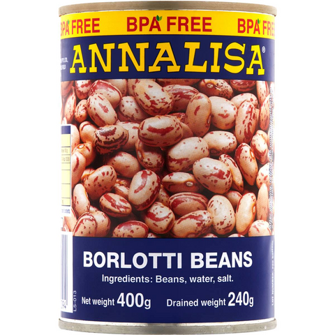 Annalisa Beans Borlotti 400g