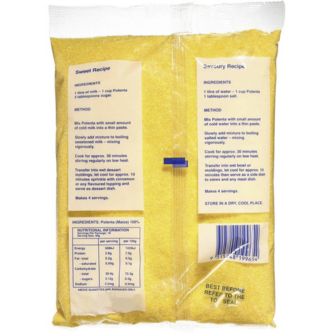 Marco Polo European Foods Polenta 750g