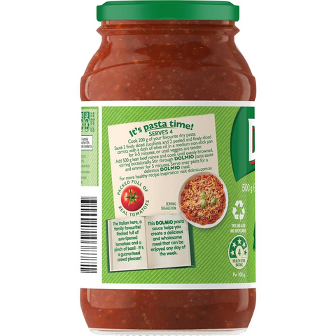 Dolmio Extra Bolognese Tomato Pasta Sauce 500g