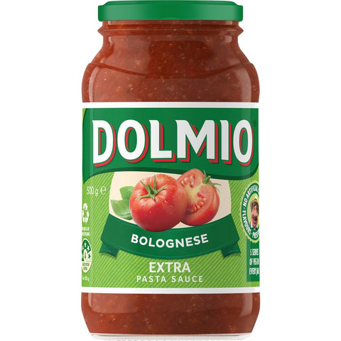 Dolmio Extra Bolognese Tomato Pasta Sauce 500g