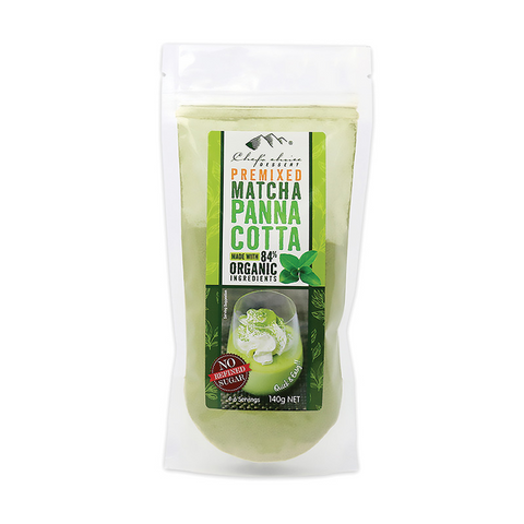 Pre-mixed Matcha Panna Cotta 140g