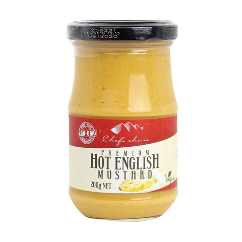 Premium Hot English Mustard 200g