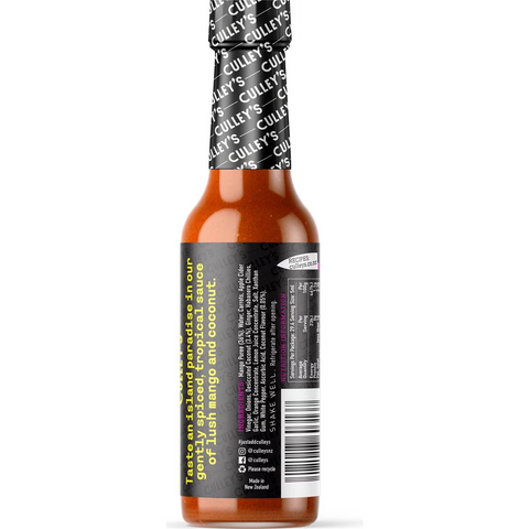 Culley's Dreamy Mango Coco Hot Sauce Low Heat 148ml