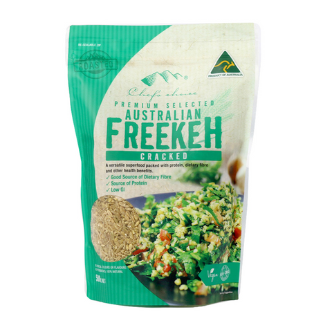 Premium Selected Australian Roasted Freekeh Cracked 500g