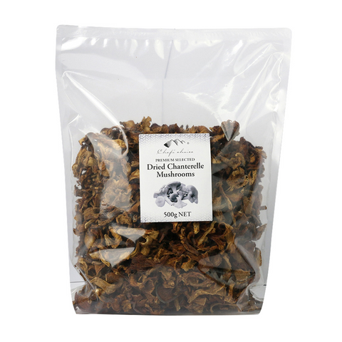 Premium Selected Dried Chanterelle Mushrooms 500g