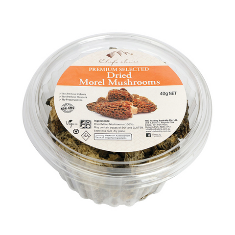 Premium Selected Dried Morel Mushrooms 40g