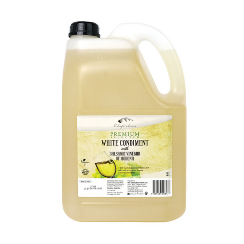 Premium White Balsamic Vinegar 5L