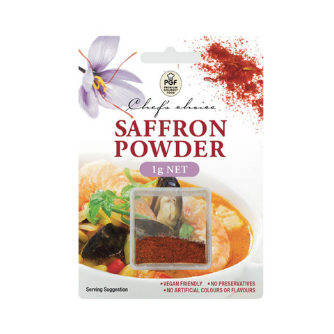 Saffron Powder on Card 1g