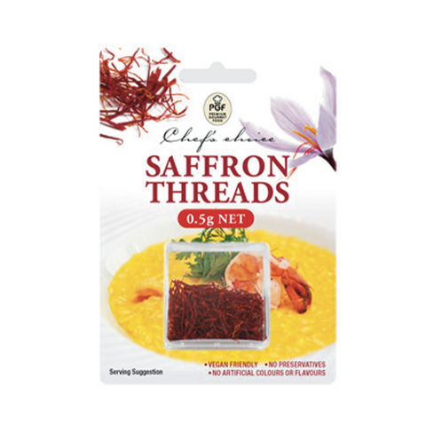 Saffron Threads on Card 0.5g