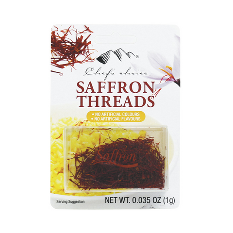 Saffron Threads on Card 1g