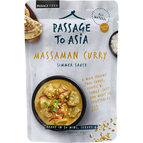 Passage To Thailand Massaman Curry Simmer Sauce 200g