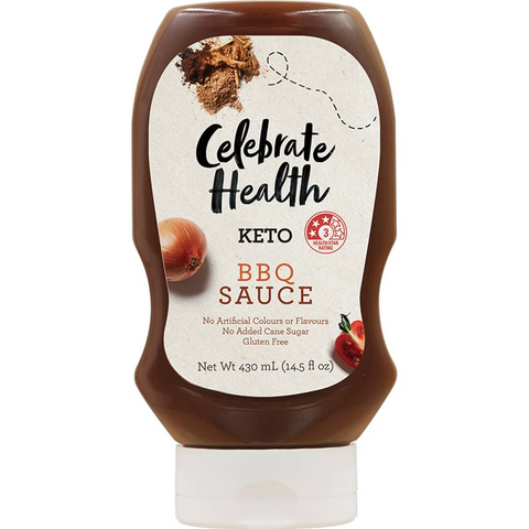 Celebrate Health Keto Bbq Sauce 430ml