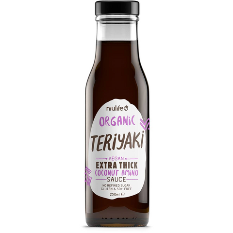 Niulife Organic Extra Thick Coconut Amino Teriyaki Sauce 250ml